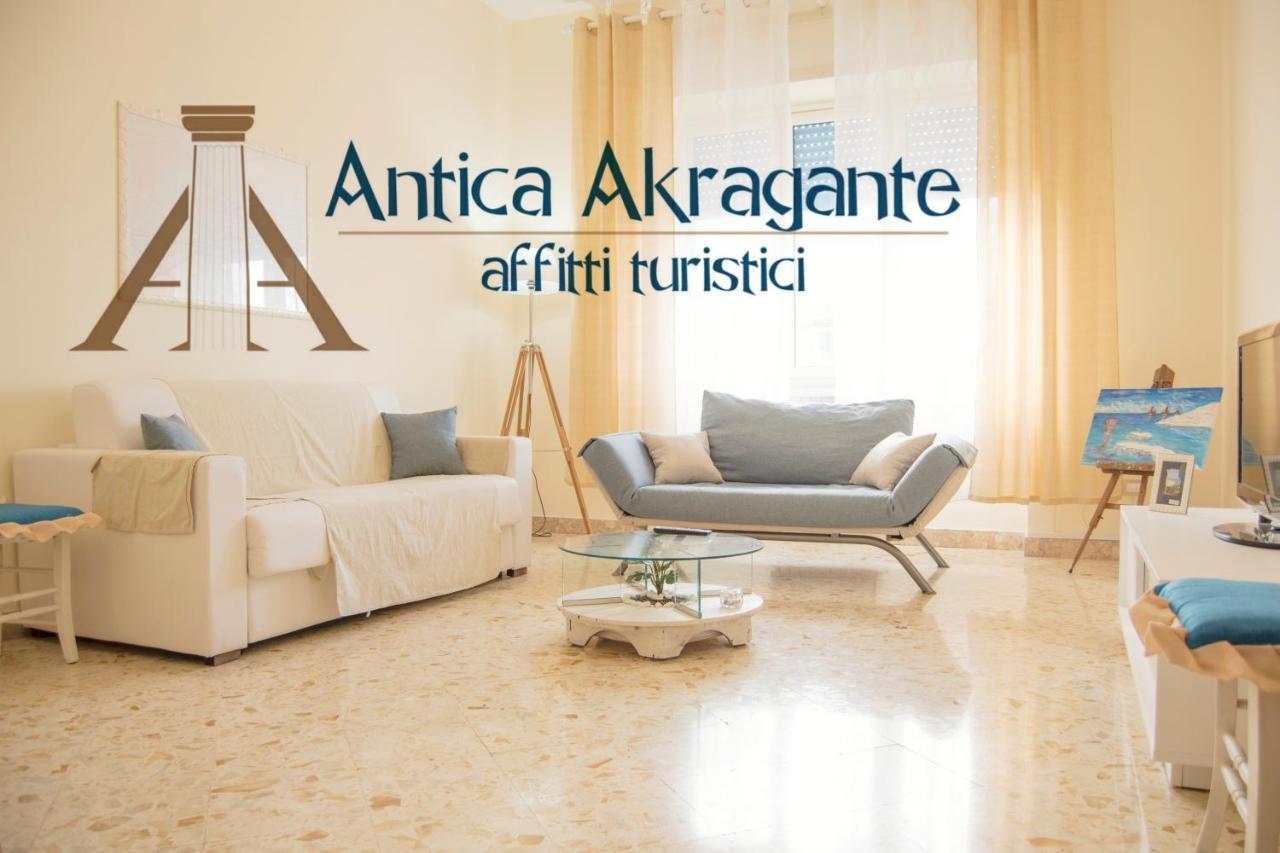 Antica Akragante Apartment Agrigento Con Parcheggio Bagian luar foto